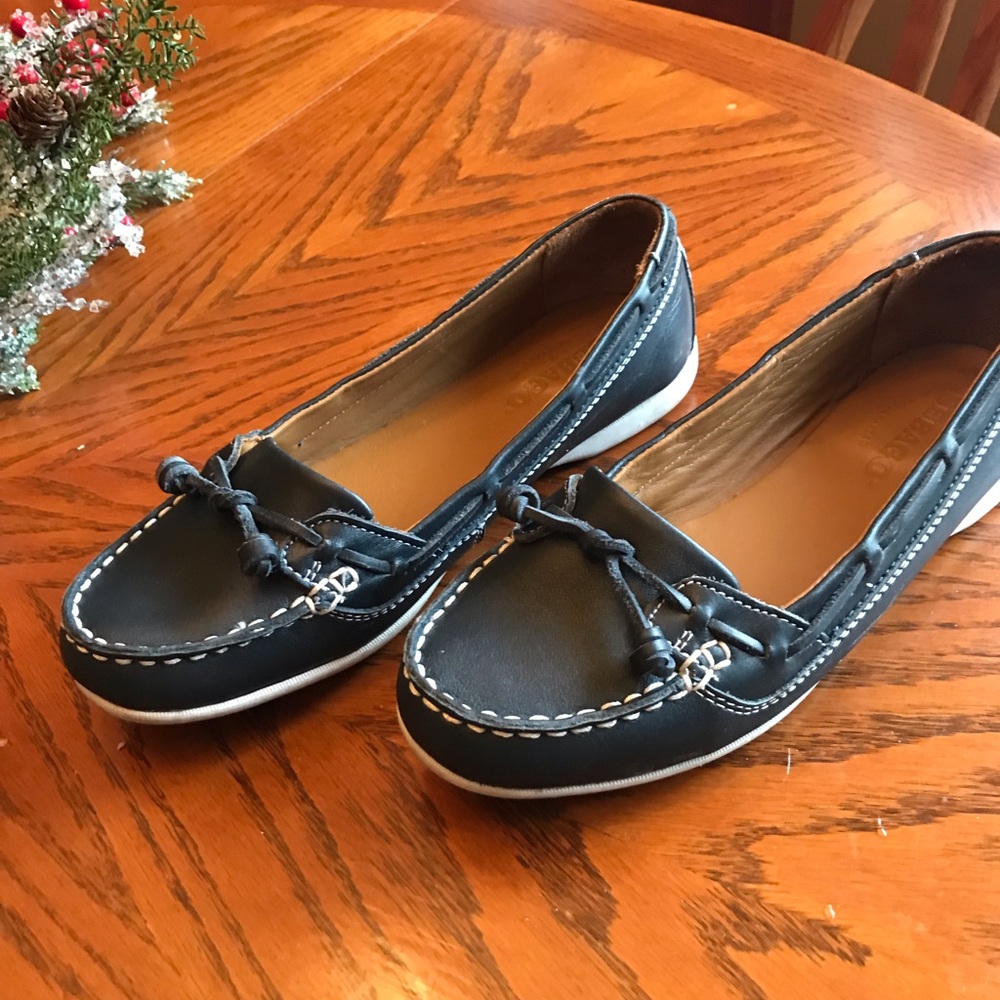 Sebago Felucca Lace Denim Blue Loafers-size 8